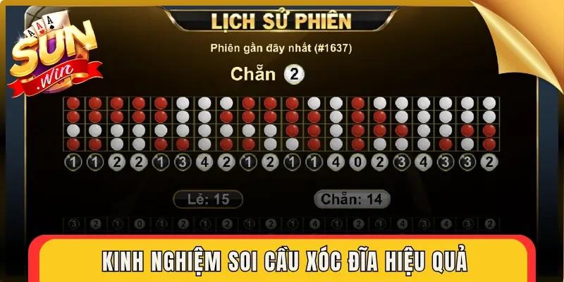 Kinh nghiệm soi cầu Xóc Đĩa hiệu quả