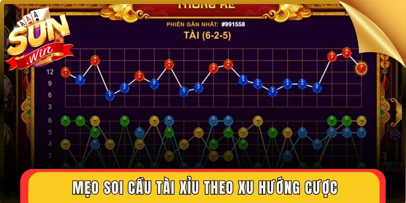 Mẹo soi cầu Tài Xỉu theo xu hướng cược