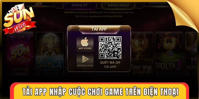 Tải app nhập cuộc chơi game dễ dàng trên điện thoại