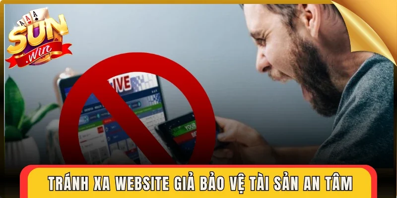 Tránh xa website giả bảo vệ tài sản an tâm